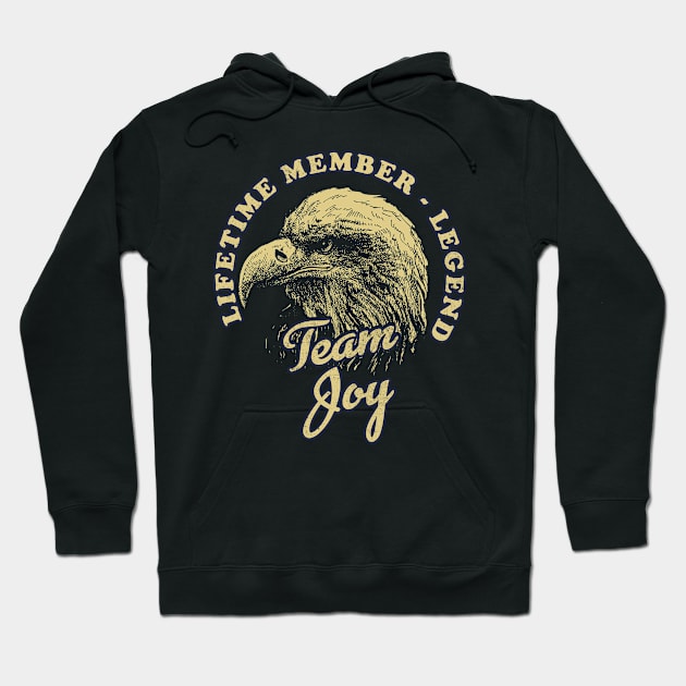 Joy Name - Lifetime Member Legend - Eagle Hoodie by Stacy Peters Art